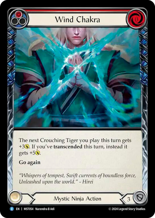 Wind Chakra (Red) [MST - MST054]
