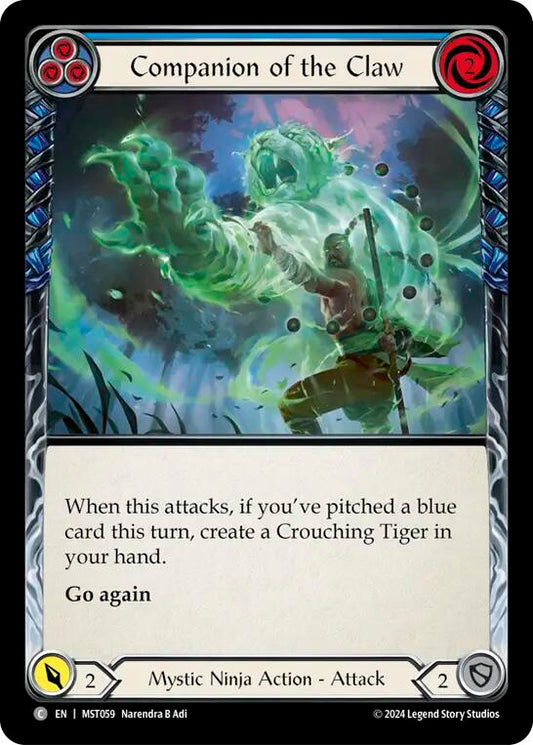 Companion of the Claw (Blue) [MST - MST059]