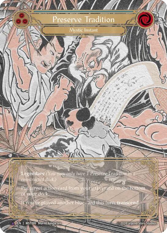 Preserve Tradition // Inner Chi (Marvel) [MST - MST099]