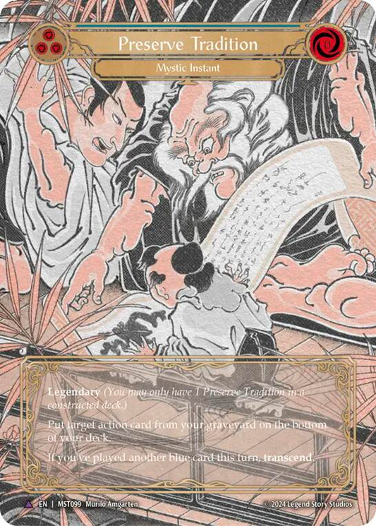 Preserve Tradition // Inner Chi (Marvel) [MST - MST099]
