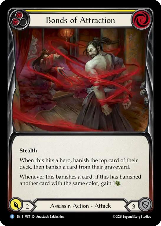 Bonds of Attraction (Yellow) [MST - MST110]
