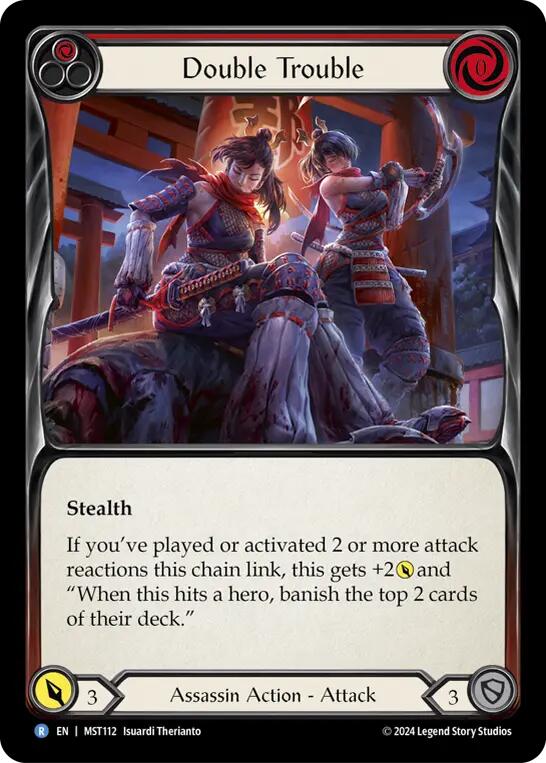 Double Trouble (Red) [MST - MST112]