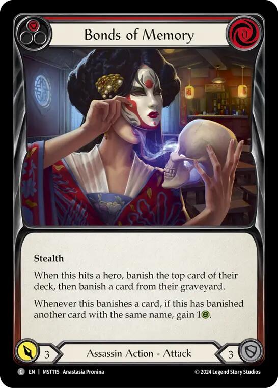 Bonds of Memory (Red) [MST - MST115]