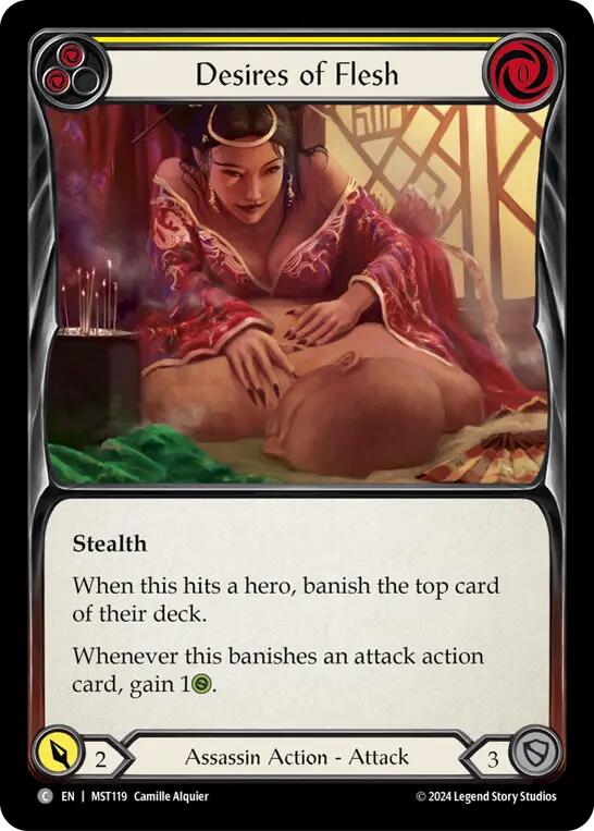 Desires of Flesh (Yellow) [MST - MST119]
