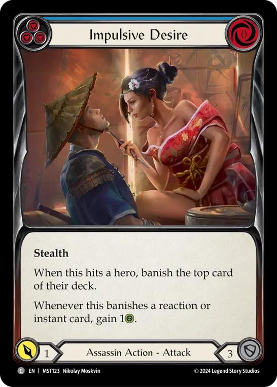 Impulsive Desire (Blue) [MST - MST123]