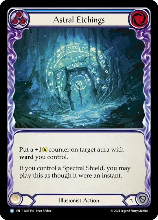 Astral Etchings (Blue) [MST - MST136]