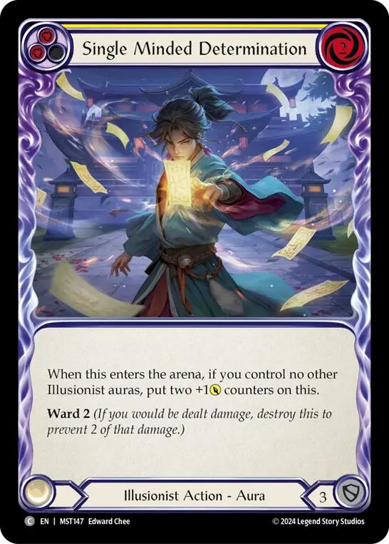 Single Minded Determination (Yellow) [MST - MST147]