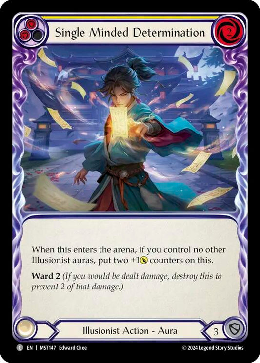 Single Minded Determination (Yellow) [MST - MST147]