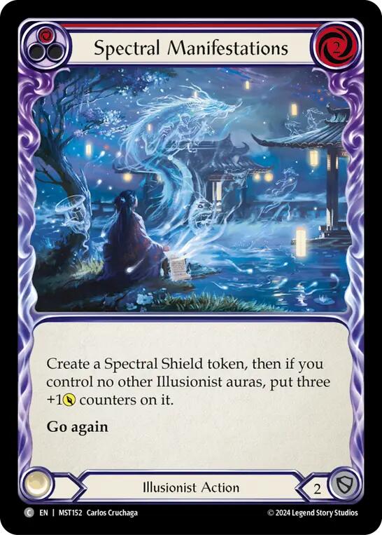 Spectral Manifestations (Red) [MST - MST152]