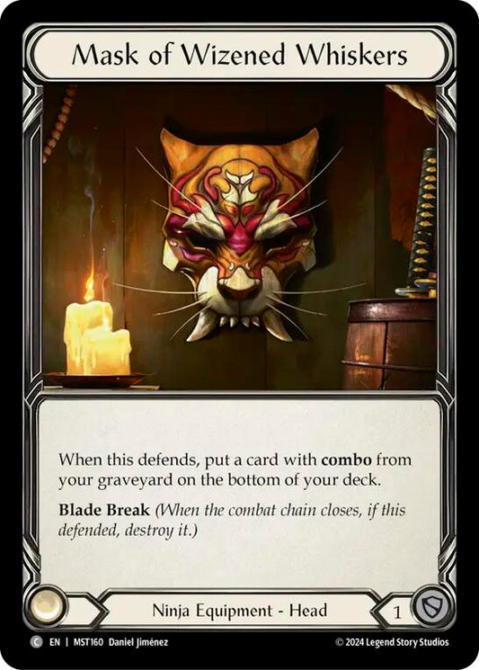 Mask of Wizened Whiskers [MST - MST160]