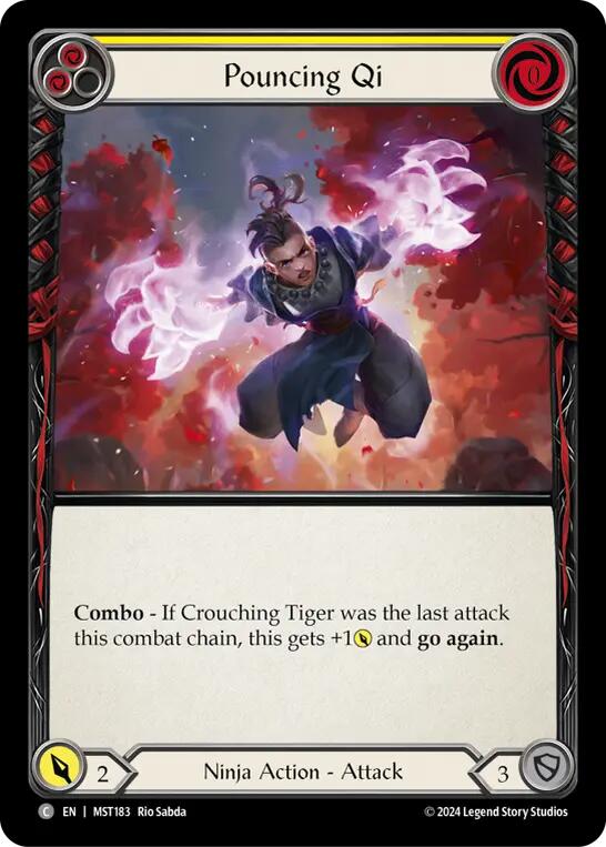 Pouncing Qi (Yellow) [MST - MST183]