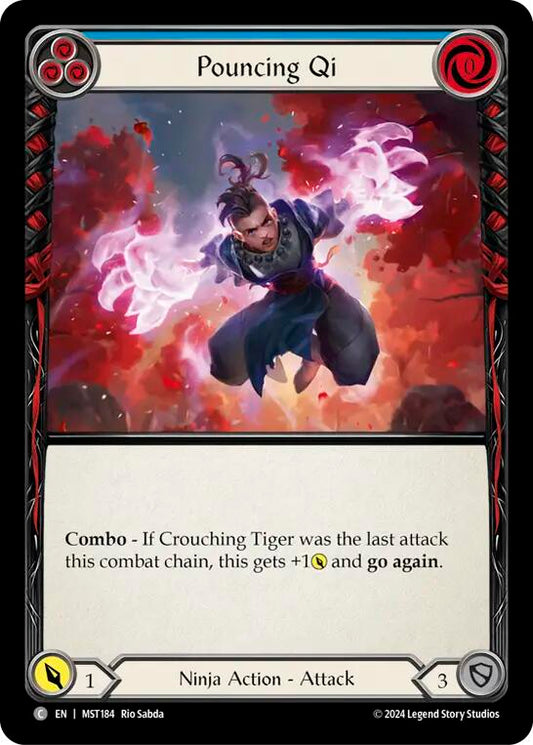 Pouncing Qi (Blue) [MST - MST184]