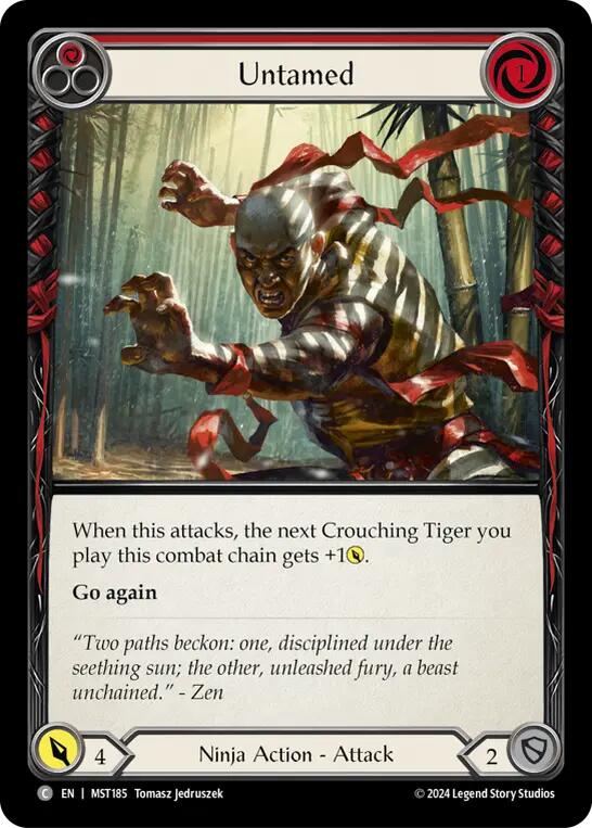 Untamed (Red) [MST - MST185]