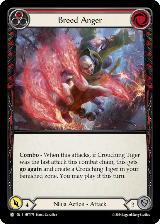 Breed Anger (Red) [MST - MST176]