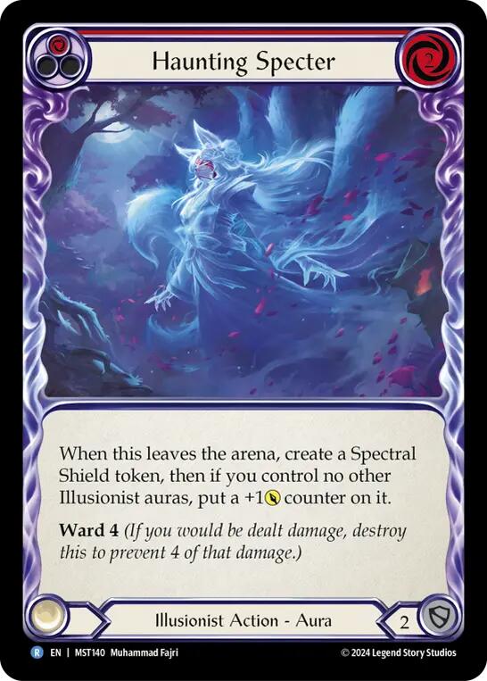 Haunting Specter (Red) [MST - MST140]
