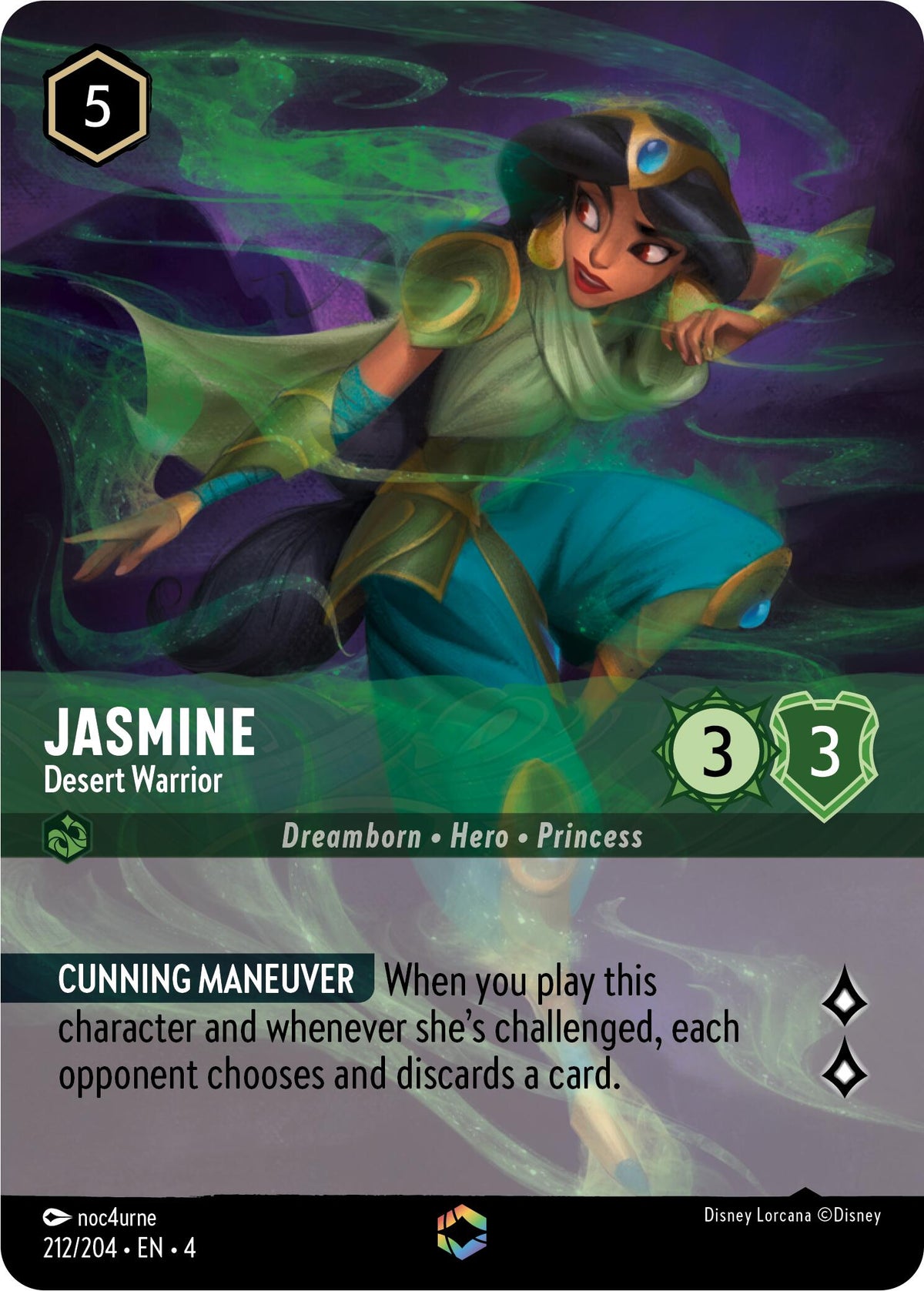 Jasmine - Desert Warrior (Enchanted) [4 - 212/204]