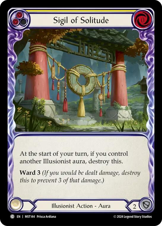 Sigil of Solitude (Yellow) [MST - MST144]