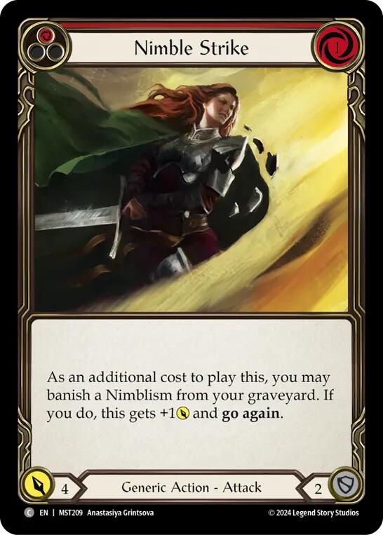Nimble Strike (Red) [MST - MST209]