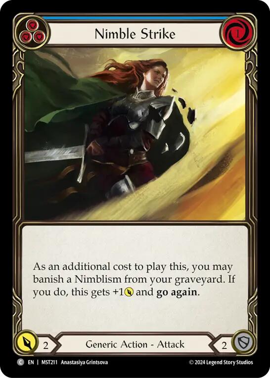 Nimble Strike (Blue) [MST - MST211]