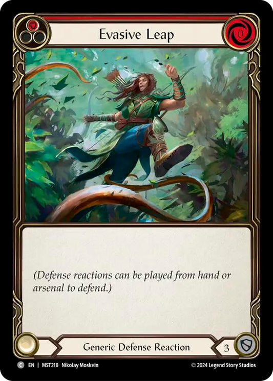 Evasive Leap (Red) [MST - MST218]