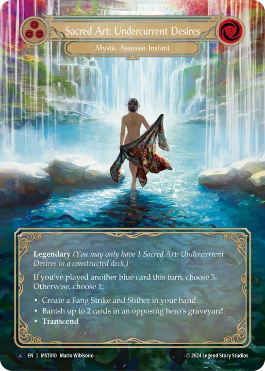Sacred Art: Undercurrent Desires (Marvel) [MST - MST010]