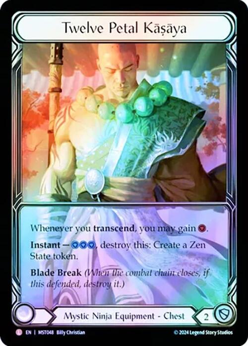 Twelve Petal Kasaya (Extended Art) [MST - MST048]
