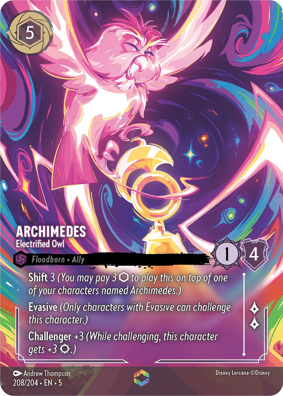 Archimedes - Electrified Owl (Enchanted) [5 - 208/204]