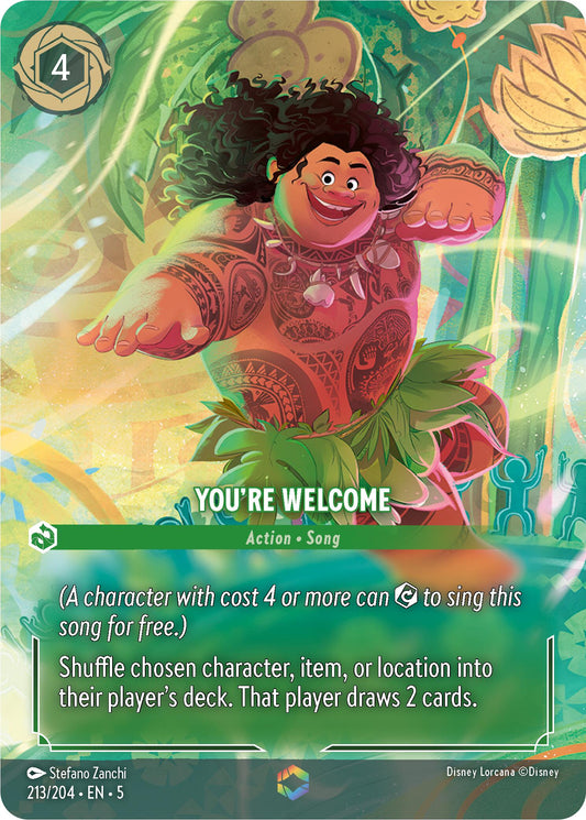 You're Welcome (Enchanted) [5 - 213/204]