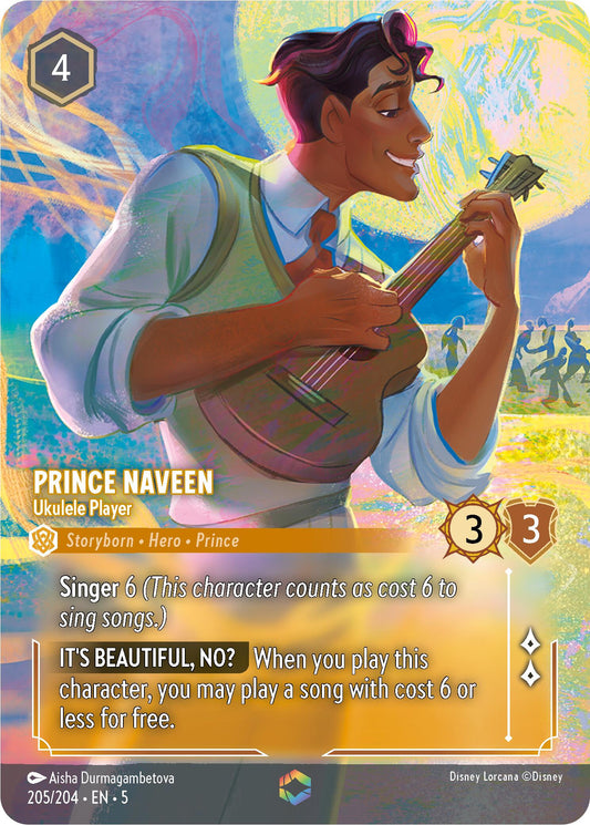Prince Naveen - Ukulele Player (Enchanted) [5 - 205/204]