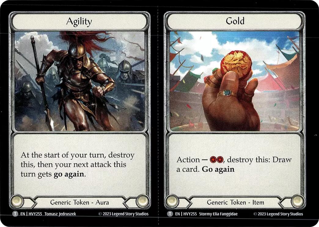 Agility // Gold // Might // Vigor [HVY - HVY255]