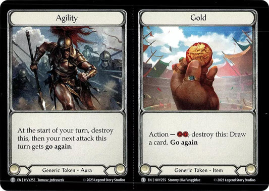 Agility // Gold // Might // Vigor [HVY - HVY255]