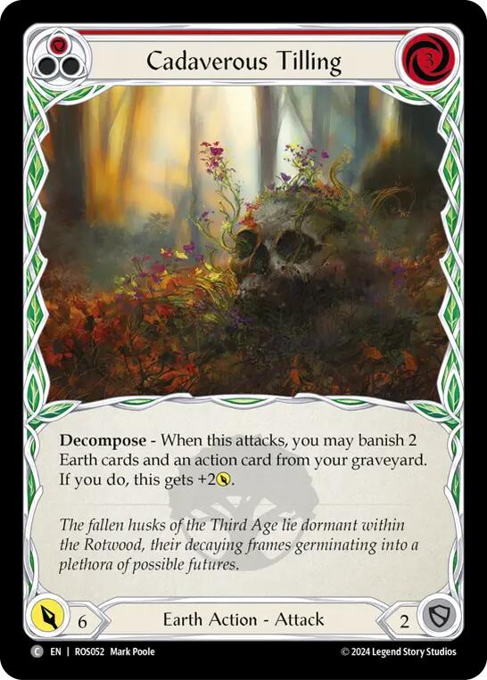 Cadaverous Tilling (Red) [ROS - ROS052]