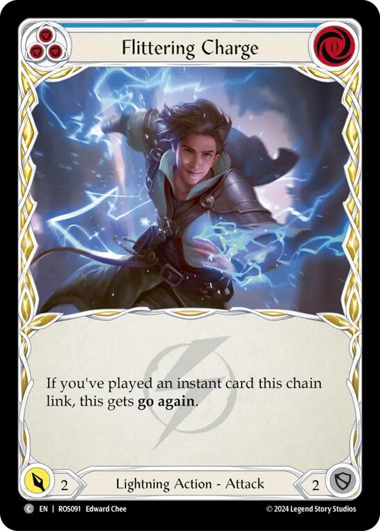 Flittering Charge (Blue) [ROS - ROS091]