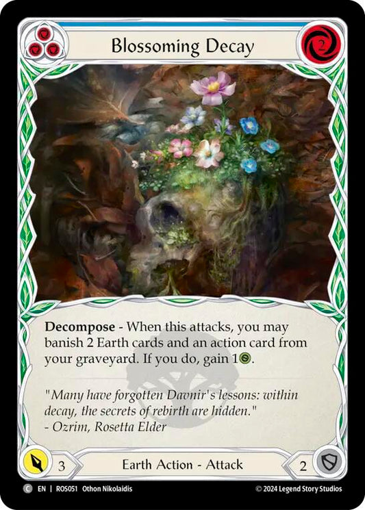 Blossoming Decay (Blue) [ROS - ROS051]
