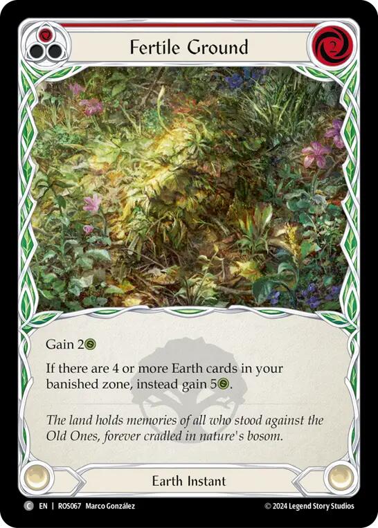 Fertile Ground (Red) [ROS - ROS067]