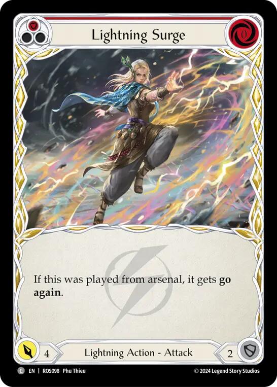 Lightning Surge (Red) [ROS - ROS098]