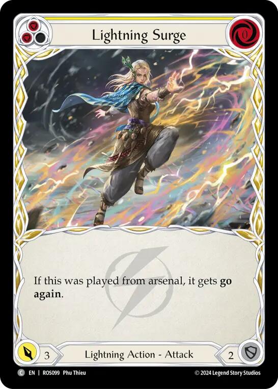 Lightning Surge (Yellow) [ROS - ROS099]