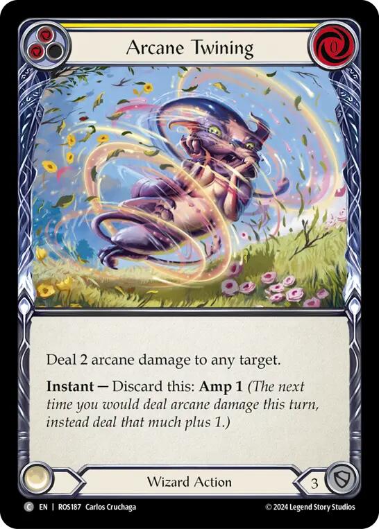 Arcane Twining (Yellow) [ROS - ROS187]