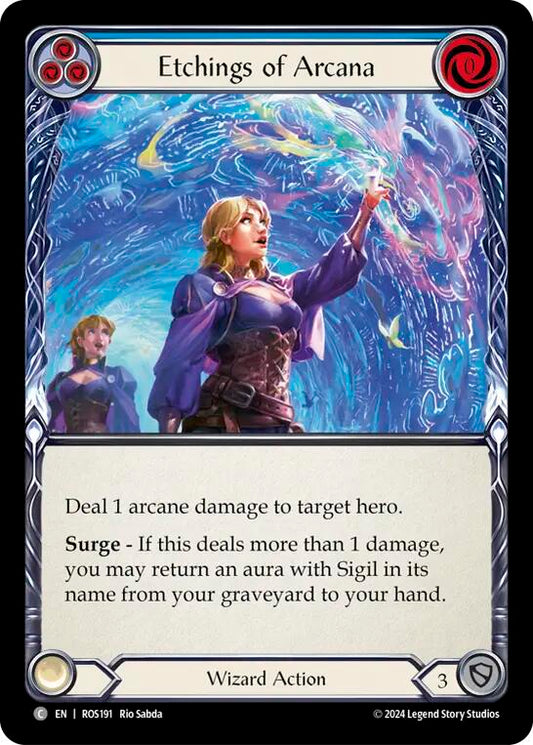 Etchings of Arcana (Blue) [ROS - ROS191]