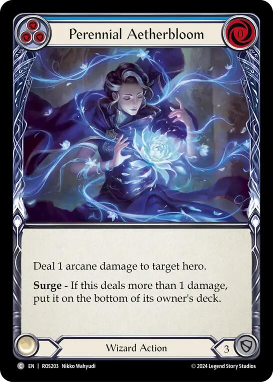 Perennial Aetherbloom (Blue) [ROS - ROS203]
