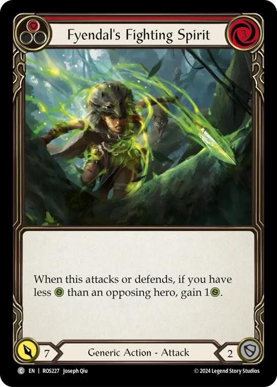 Fyendal's Fighting Spirit (Red) [ROS - ROS227]