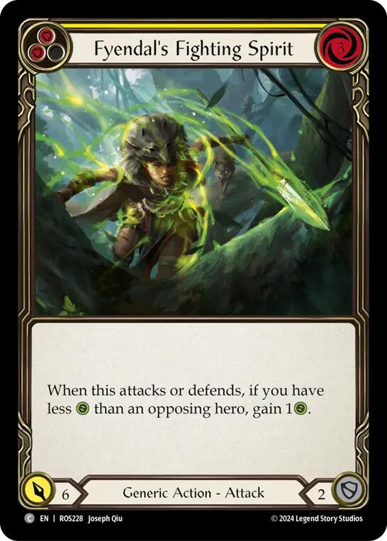 Fyendal's Fighting Spirit (Yellow) [ROS - ROS228]