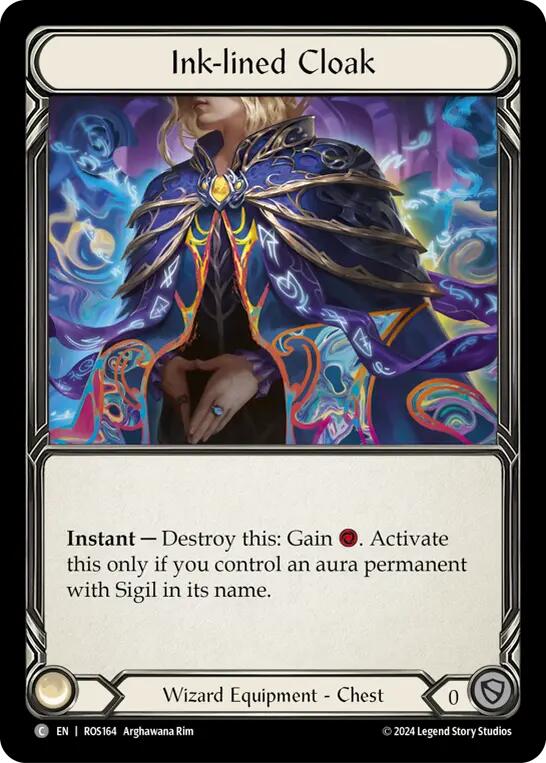 Ink-lined Cloak [ROS - ROS164]