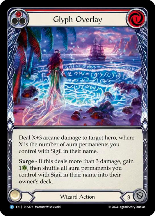Glyph Overlay (Red) [ROS - ROS173]