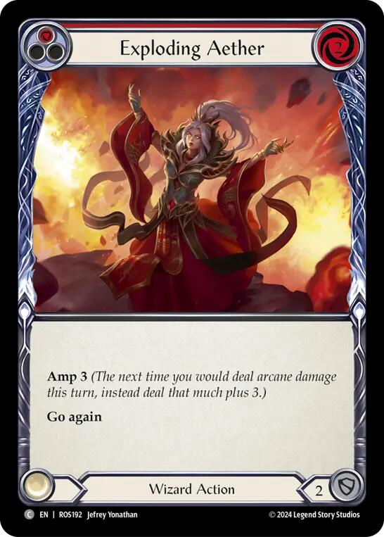 Exploding Aether (Red) [ROS - ROS192]