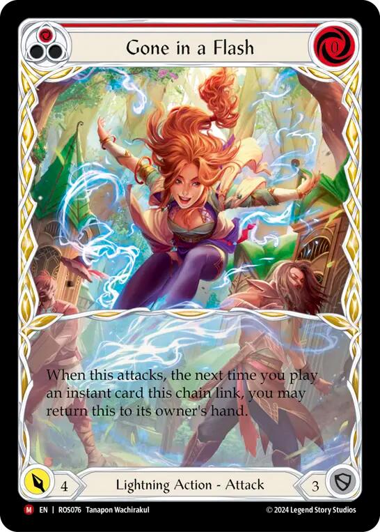 Gone in a Flash (Extended Art) [ROS - ROS076]