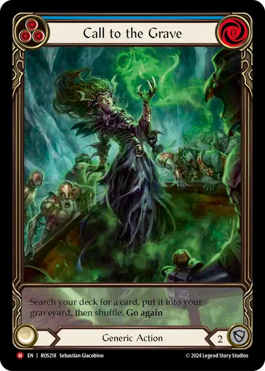 Call to the Grave (Extended Art) [ROS - ROS218]