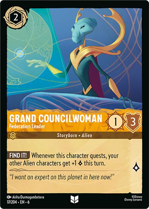 Grand Councilwoman - Federation Leader [6 - 17/204]
