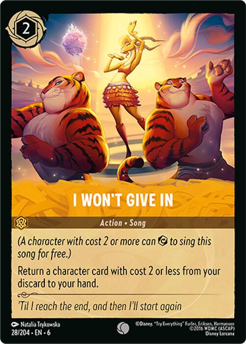 I Won't Give In [6 - 28/204]