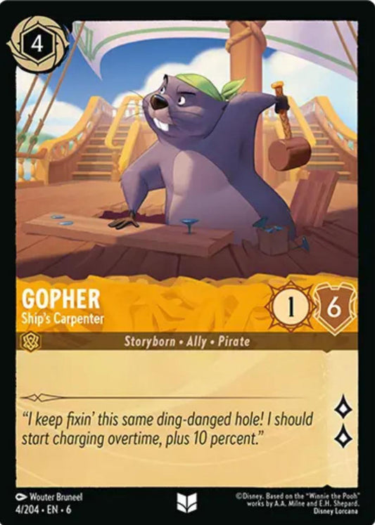 Gopher - Ship's Carpenter [6 - 4/204]